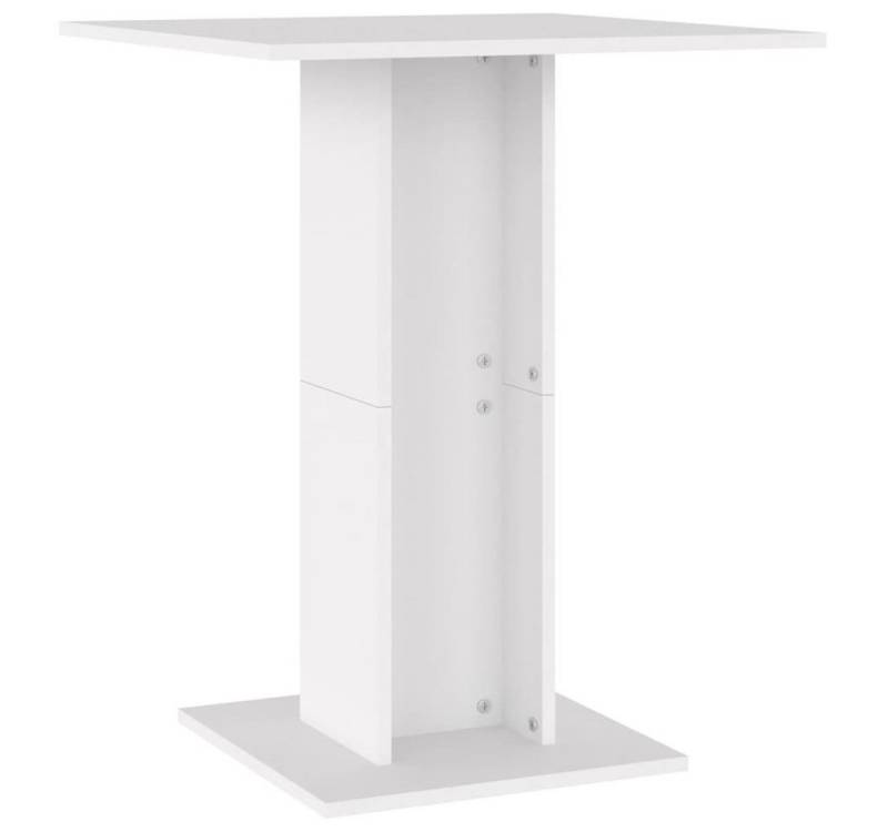 furnicato Bistrotisch Weiß 60x60x75 cm Holzwerkstoff (1-St) von furnicato