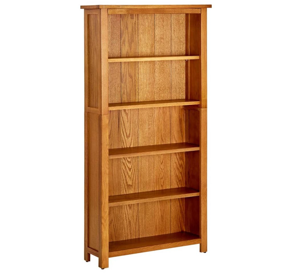 furnicato Bücherregal 5 Fächer 70x22x140 cm Massivholz Eiche, 1-tlg. furnicato Bücherregal 5 Fächer 70x22x140 cm Massivholz Eiche, 1-tlg. von furnicato