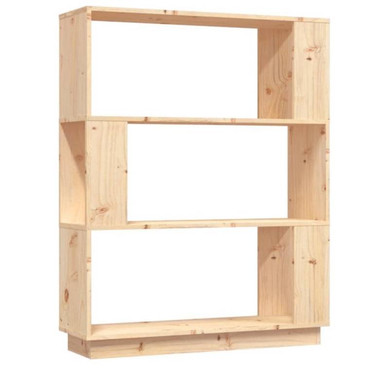 furnicato Bücherregal Bücherregal/Raumteiler 80x25x101 cm Massivholz Kiefer, 1-tlg. von furnicato