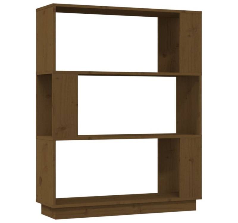 furnicato Bücherregal Bücherregal/Raumteiler Honigbraun 80x25x101 cm Massivholz, 1-tlg. furnicato Bücherregal Bücherregal/Raumteiler Honigbraun 80x25x101 cm Massivholz, 1-tlg. von furnicato