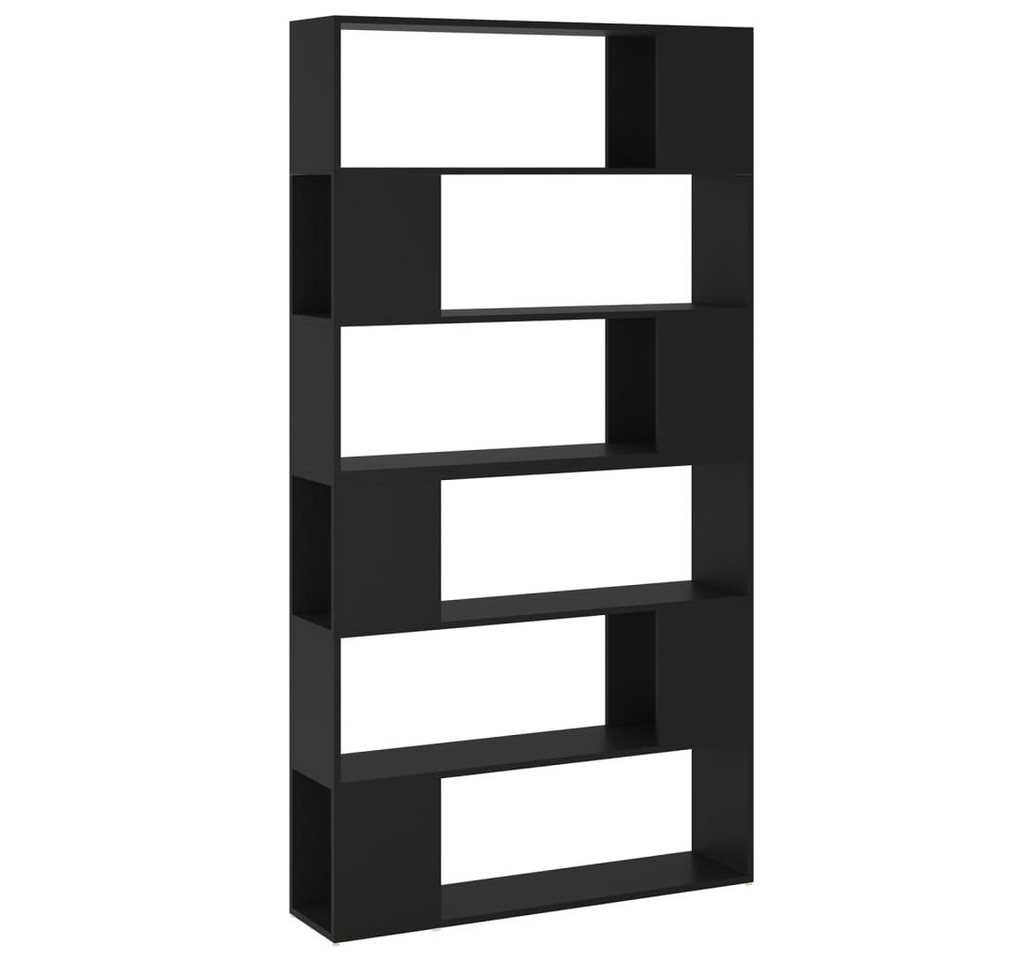 furnicato Bücherregal Raumteiler Schwarz 100x24x188 cm, 1-tlg. furnicato Bücherregal Raumteiler Schwarz 100x24x188 cm, 1-tlg. von furnicato