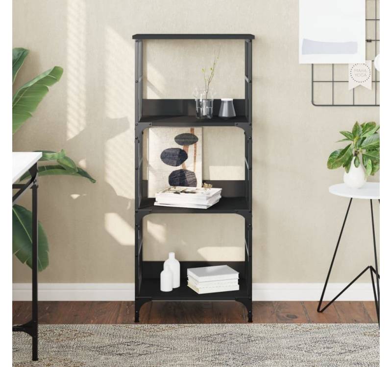 furnicato Bücherregal Schwarz 50x33x117,5 cm Holzwerkstoff, 1-tlg. furnicato Bücherregal Schwarz 50x33x117,5 cm Holzwerkstoff, 1-tlg. von furnicato