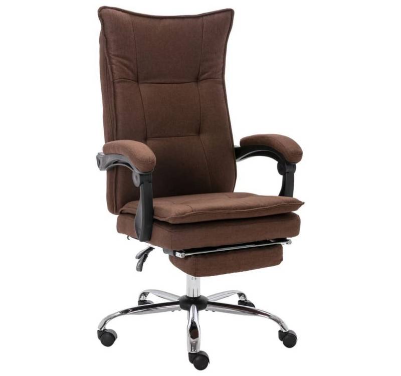 furnicato Bürostuhl Braun Stoff (1 St) von furnicato