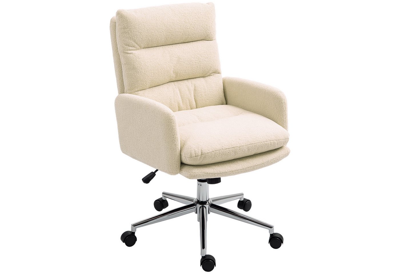 furnicato Bürostuhl Bürostuhl, Schreibtisch-Polsterstuhl, Kippfunktion, drehbar, rollbar, (1 St) von furnicato