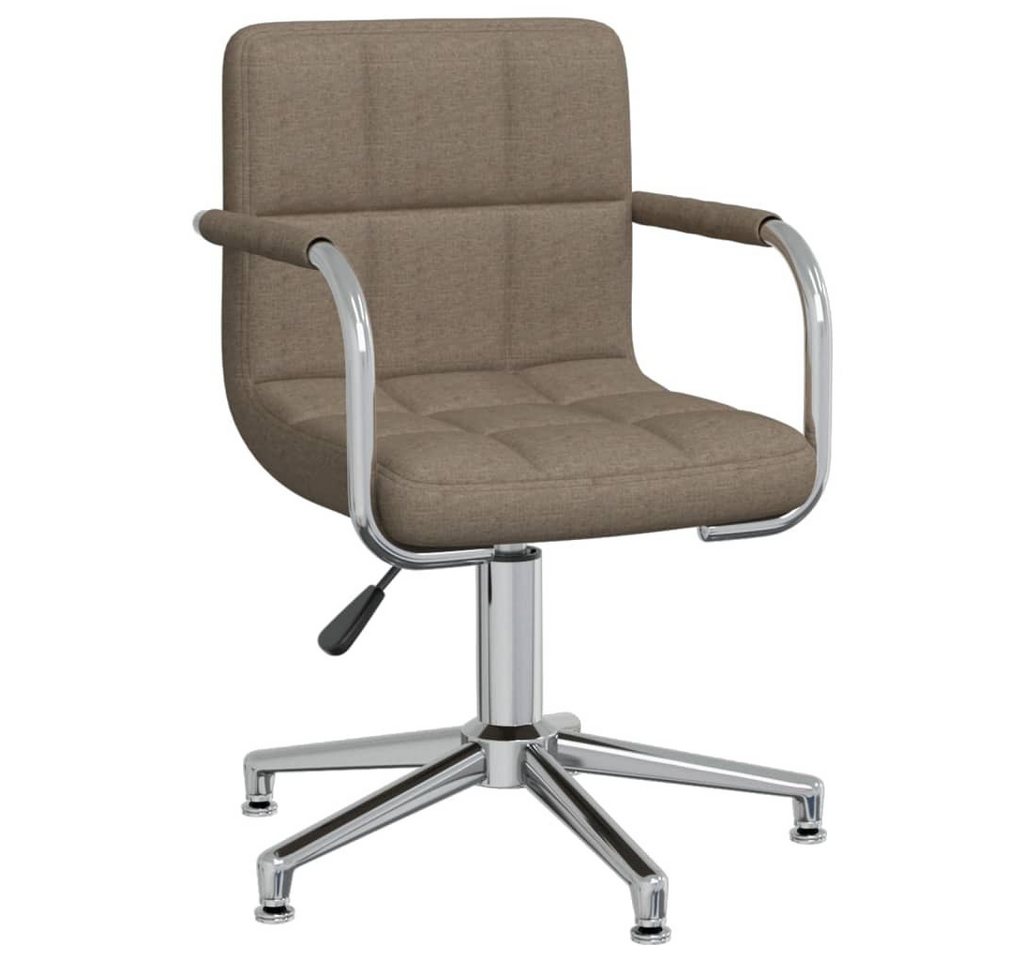 furnicato Bürostuhl Drehbar Taupe Stoff (1 St) von furnicato