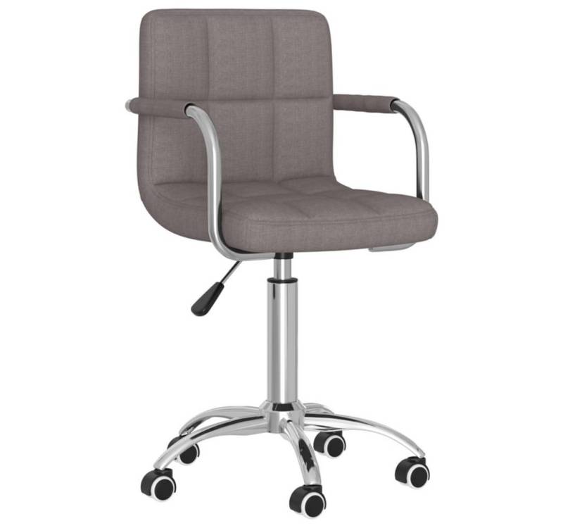 furnicato Bürostuhl Drehbar Taupe Stoff (1 St) von furnicato