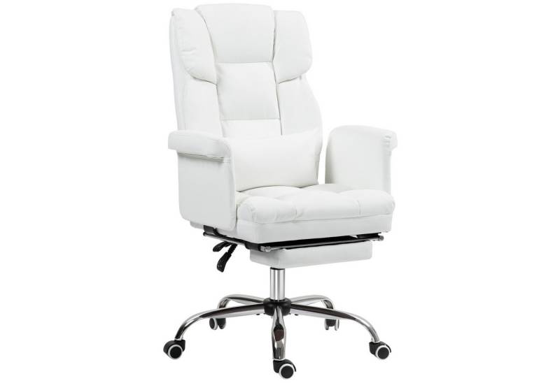 furnicato Bürostuhl Ergonomischer Bürostuhl, 48-56 cm, neigbare Lehne, Fußstü (1 St) von furnicato