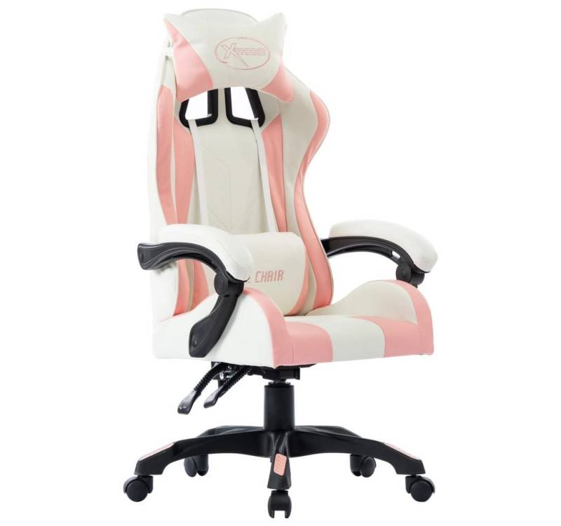 furnicato Bürostuhl Gaming-Stuhl Rosa Kunstleder (1 St) von furnicato