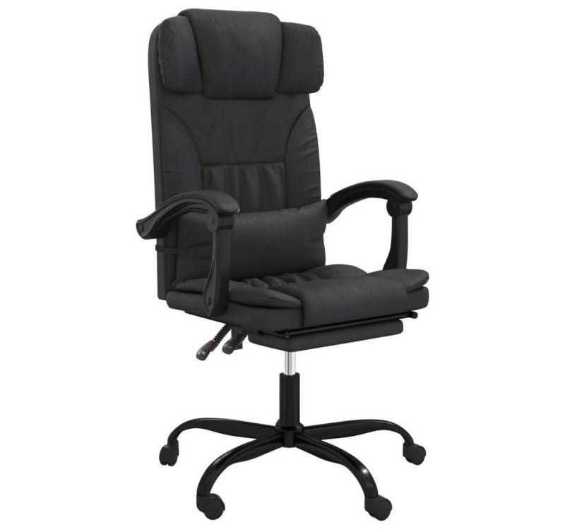 furnicato Bürostuhl mit Liegefunktion Schwarz Kunstleder (1 St) von furnicato