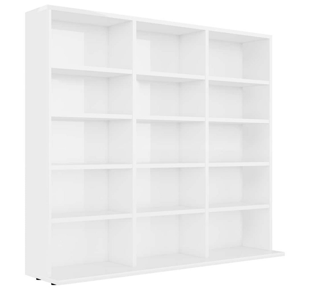 furnicato CD-Regal Hochglanz-Weiß 100x23x89,5 cm Holzwerkstoff, 1-tlg. furnicato CD-Regal Hochglanz-Weiß 100x23x89,5 cm Holzwerkstoff, 1-tlg. von furnicato