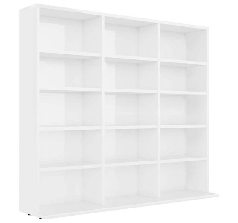 furnicato CD-Regal Hochglanz-Weiß 100x23x89,5 cm Holzwerkstoff, 1-tlg. furnicato CD-Regal Hochglanz-Weiß 100x23x89,5 cm Holzwerkstoff, 1-tlg. von furnicato