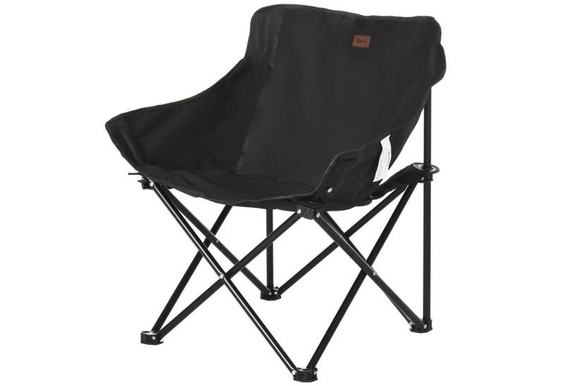 furnicato Campingstuhl faltbar Stahlrahmen Stoffsitz Tragetasche (1 St) von furnicato