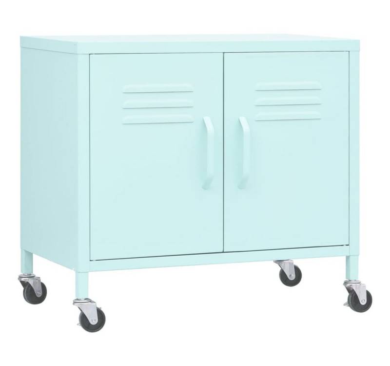 furnicato Container Lagerschrank Mintgrün 60x35x56 cm Stahl (1-St) von furnicato