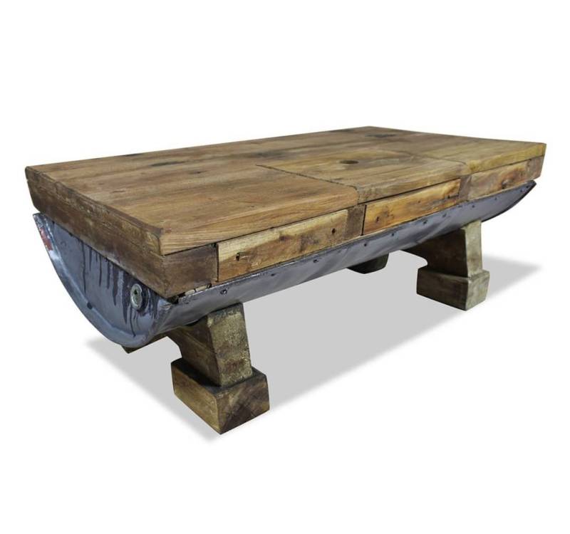 furnicato Couchtisch Gemischtes Altholz 90x50x35 cm (1-St) von furnicato