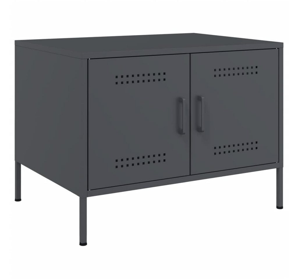 furnicato Couchtisch Anthrazit 68x50x50,5 cm Stahl (1-St) von furnicato