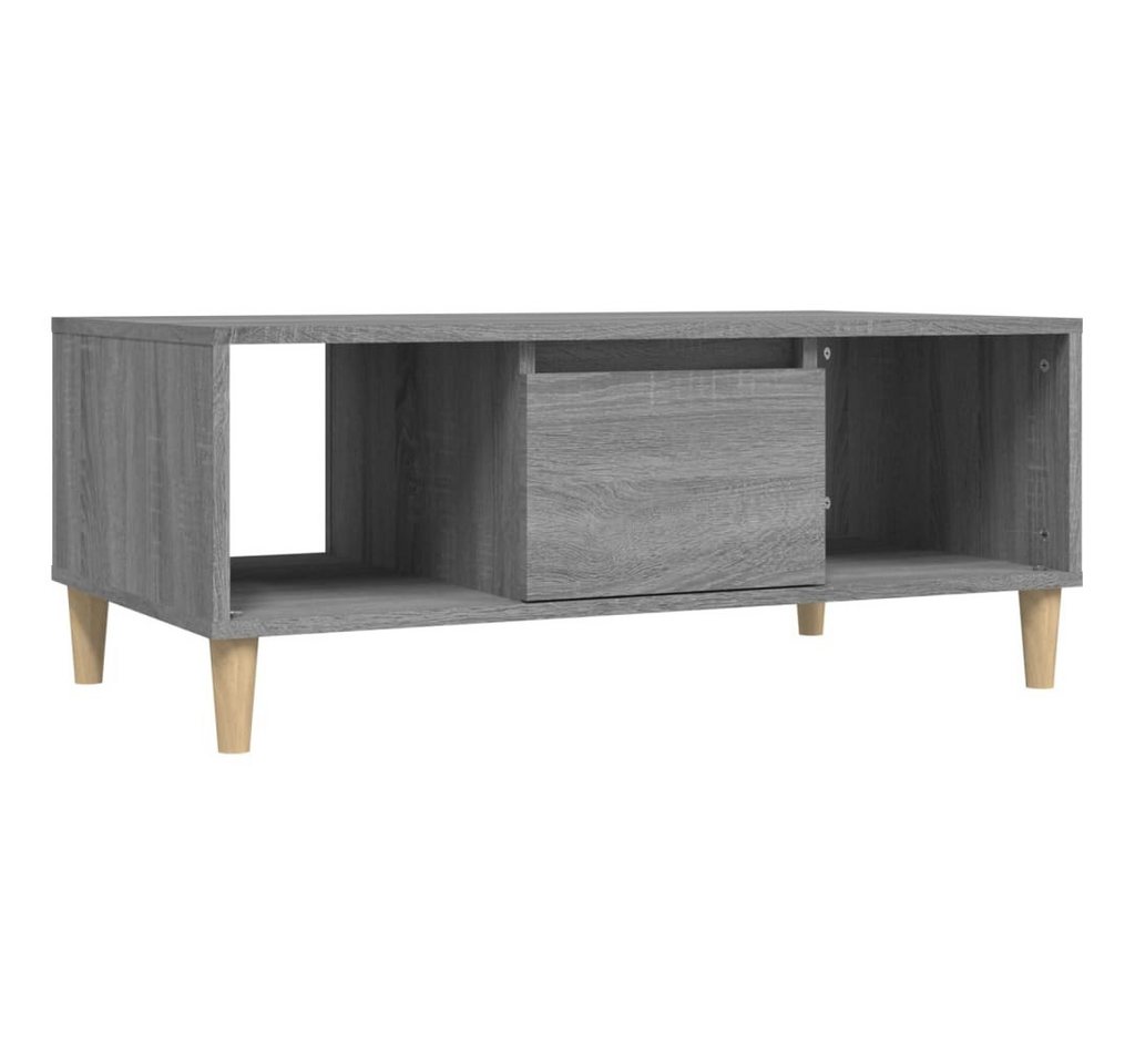 furnicato Couchtisch Grau Sonoma 90x50x36,5 cm Holzwerkstoff (1-St) von furnicato