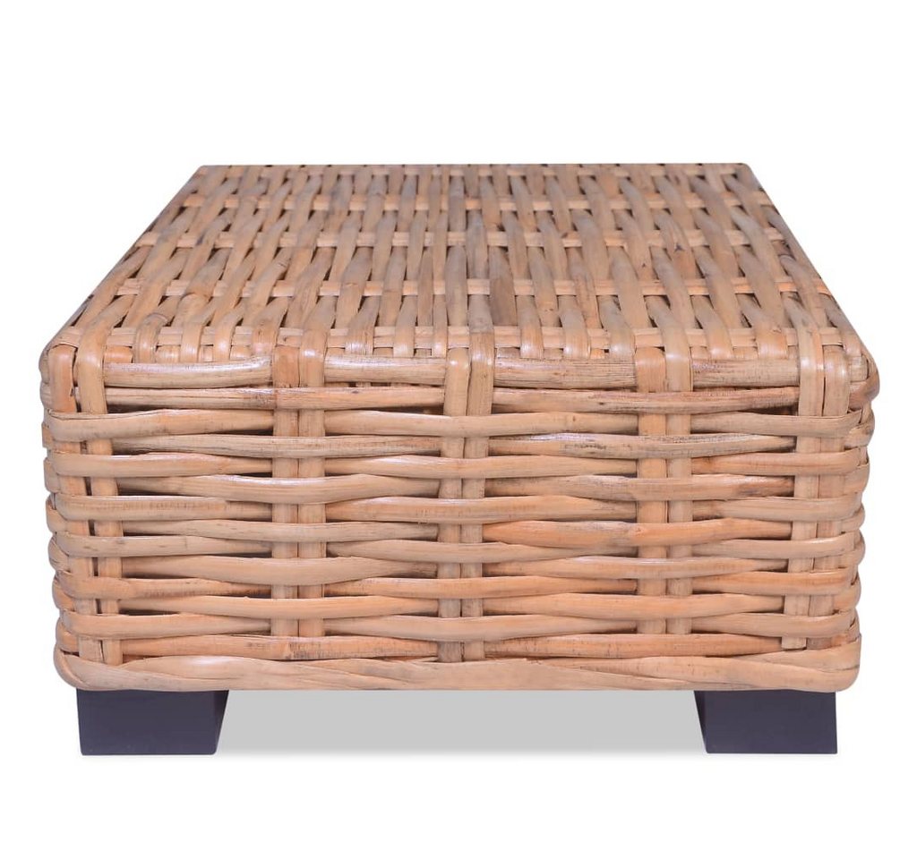 furnicato Couchtisch Rattan Natur 45 x 45 x 30 cm von furnicato