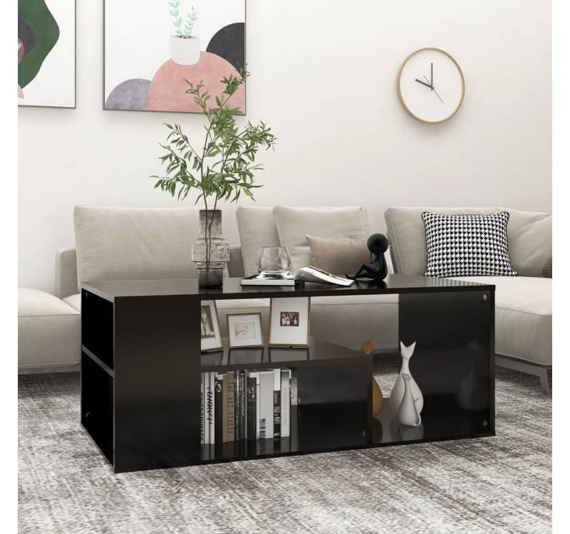 furnicato Couchtisch Schwarz 100x50x40 cm Holzwerkstoff (1-St) von furnicato