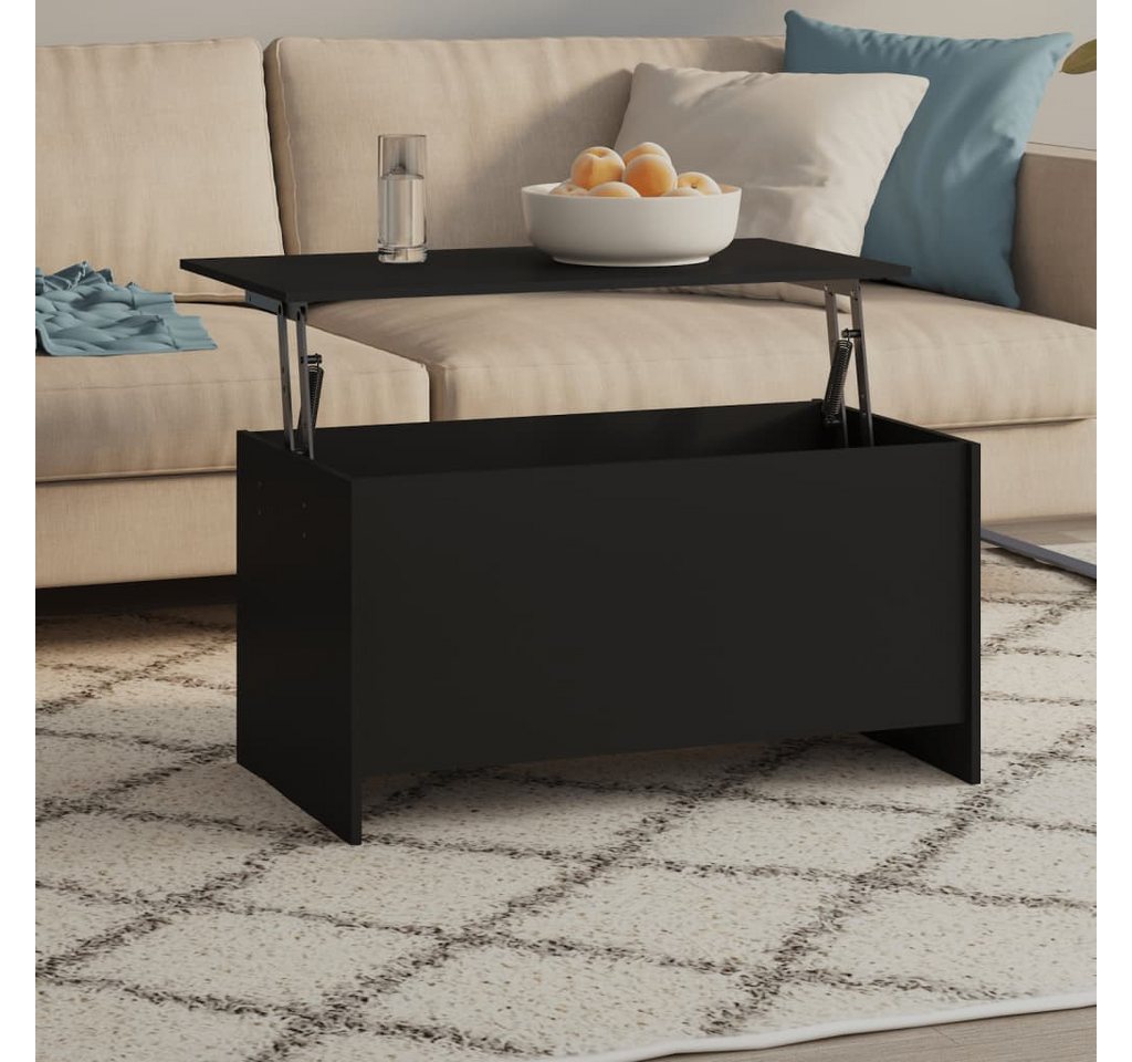 furnicato Couchtisch Schwarz 102x55,5x52,5 cm Holzwerkstoff (1-St) von furnicato