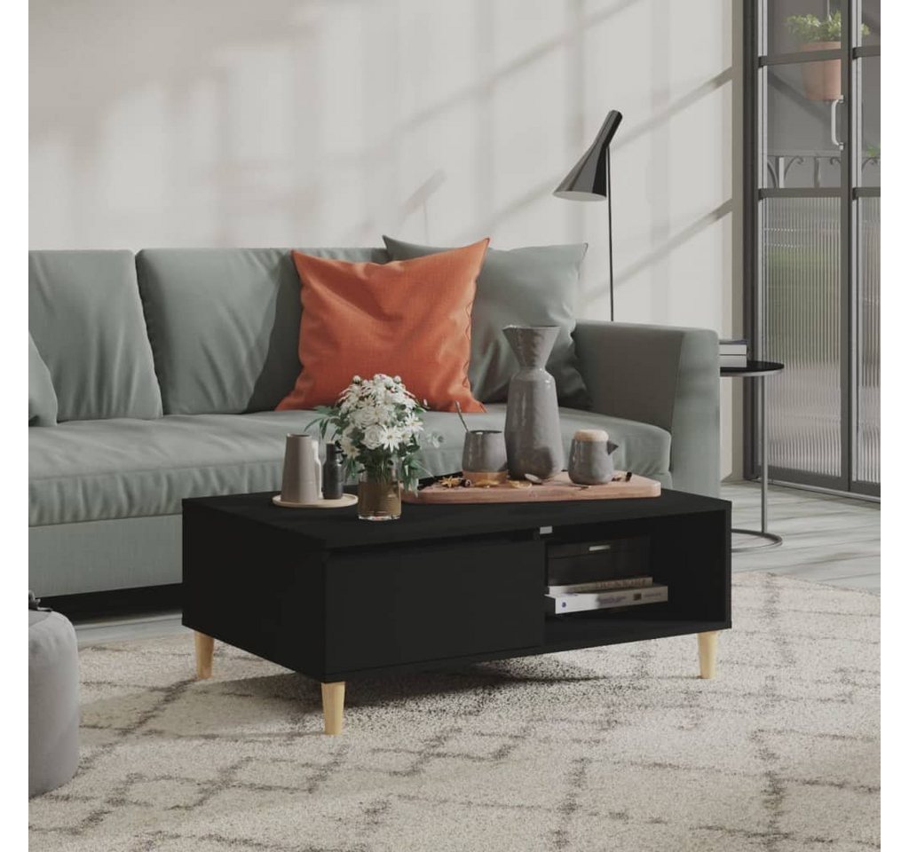 furnicato Couchtisch Schwarz 90x60x35 cm Holzwerkstoff (1-St) von furnicato