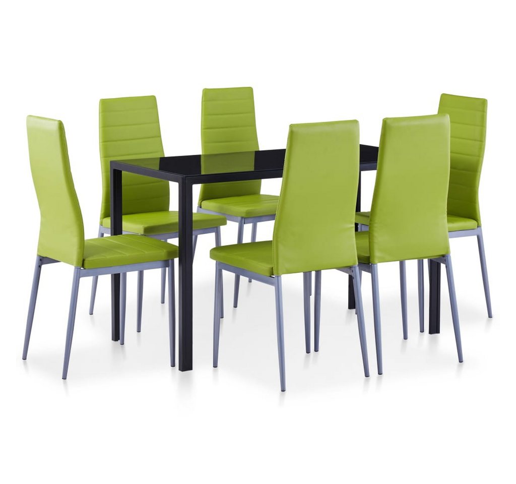 furnicato Essgruppe 7-tlg. Grün, (1-tlg) von furnicato