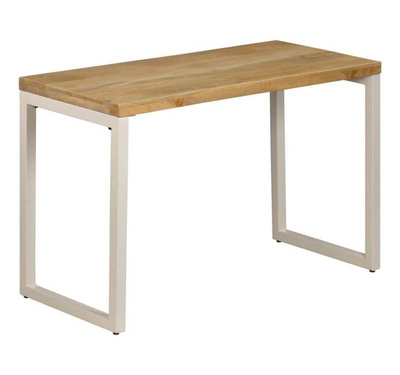 furnicato Esstisch 115x55x76 cm Massivholz und Stahl (1-St) von furnicato