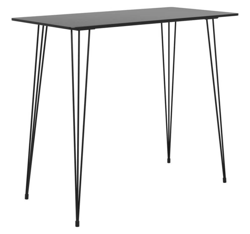 furnicato Bartisch Schwarz 120x60x105 cm (1-St) von furnicato