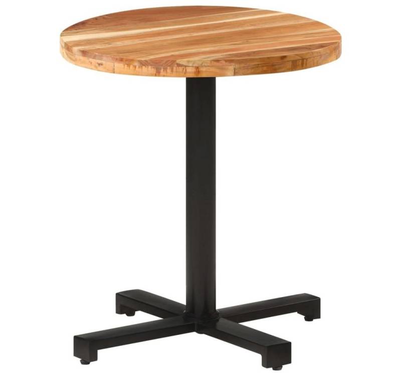 furnicato Esstisch Bistrotisch Rund Ø70x75 cm Massivholz (1-St) von furnicato