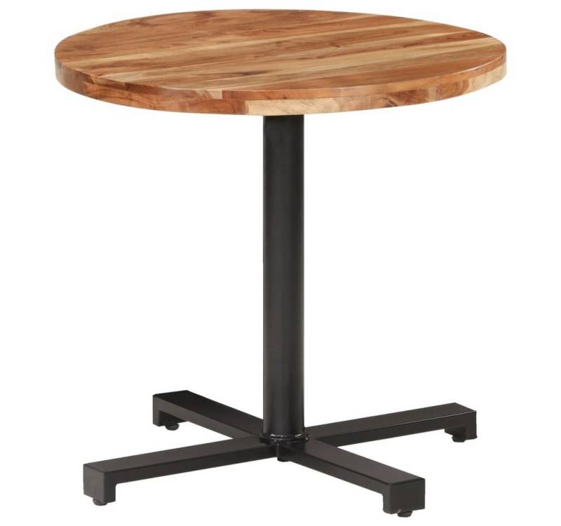 furnicato Esstisch Bistrotisch Rund Ø80x75 cm Massivholz (1-St) von furnicato