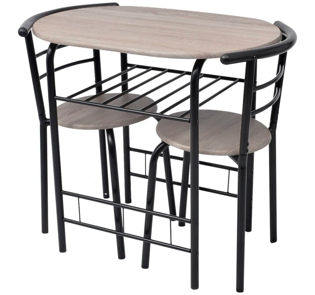 furnicato Esstisch Frühstückstisch Bar-Set MDF (1-St) von furnicato