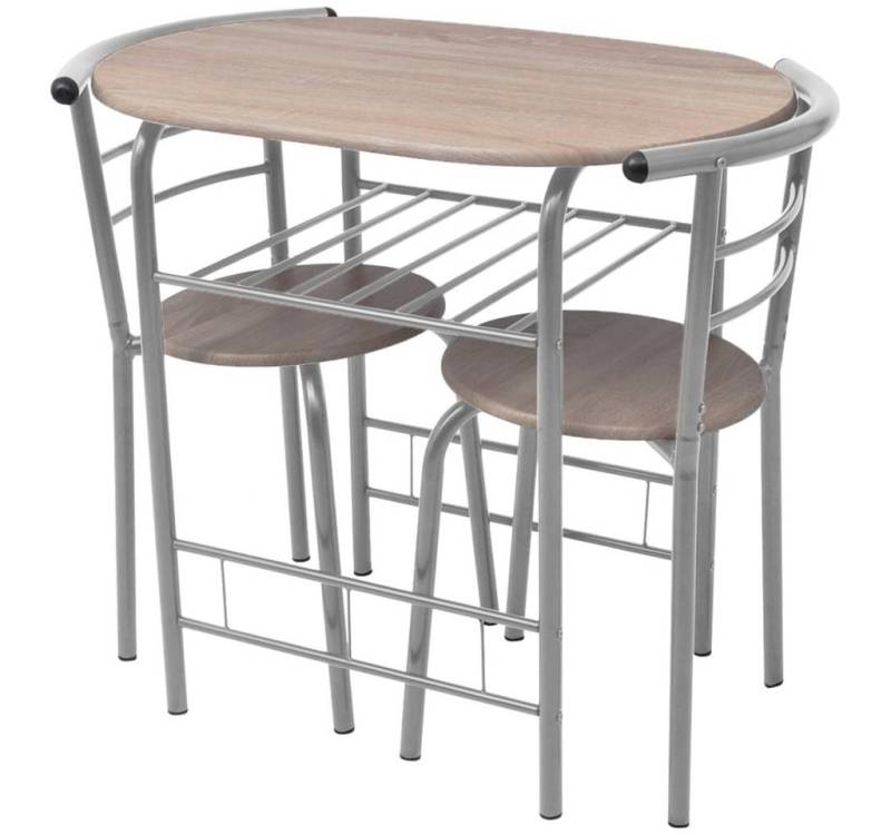 furnicato Esstisch Frühstückstisch Bar-Set MDF (1-St) von furnicato