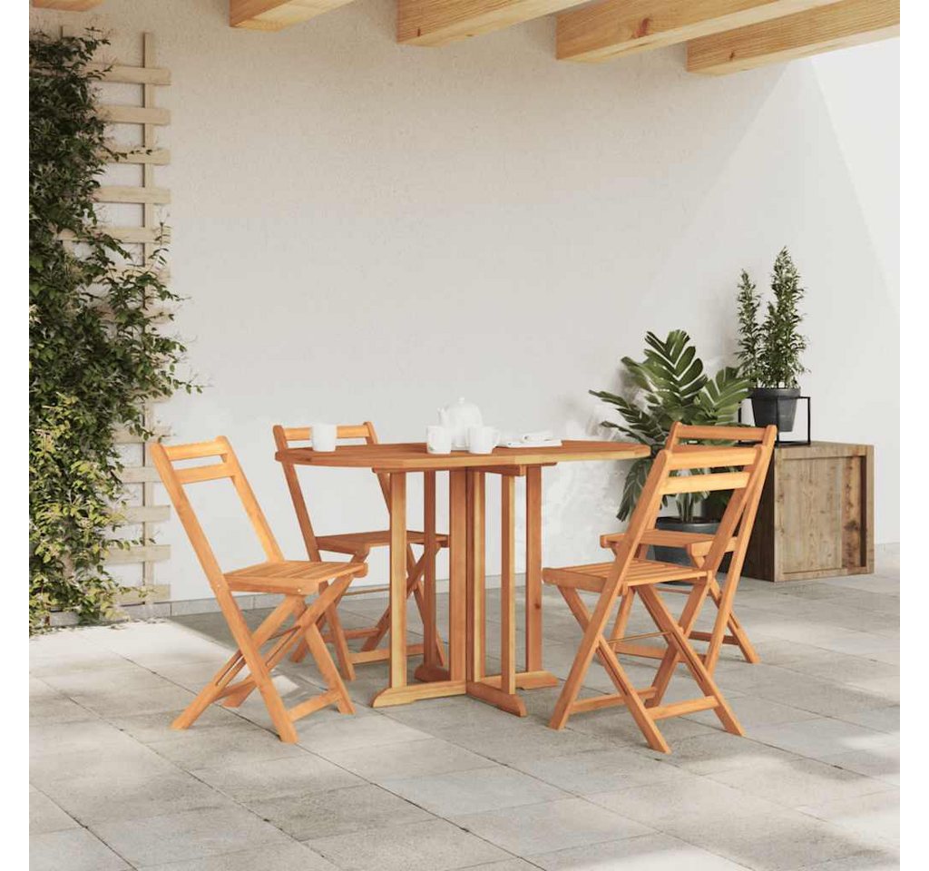 furnicato Esstisch Gartentisch Butterfly Klappbar 120x70x75 cm Massivholz (1-St) von furnicato