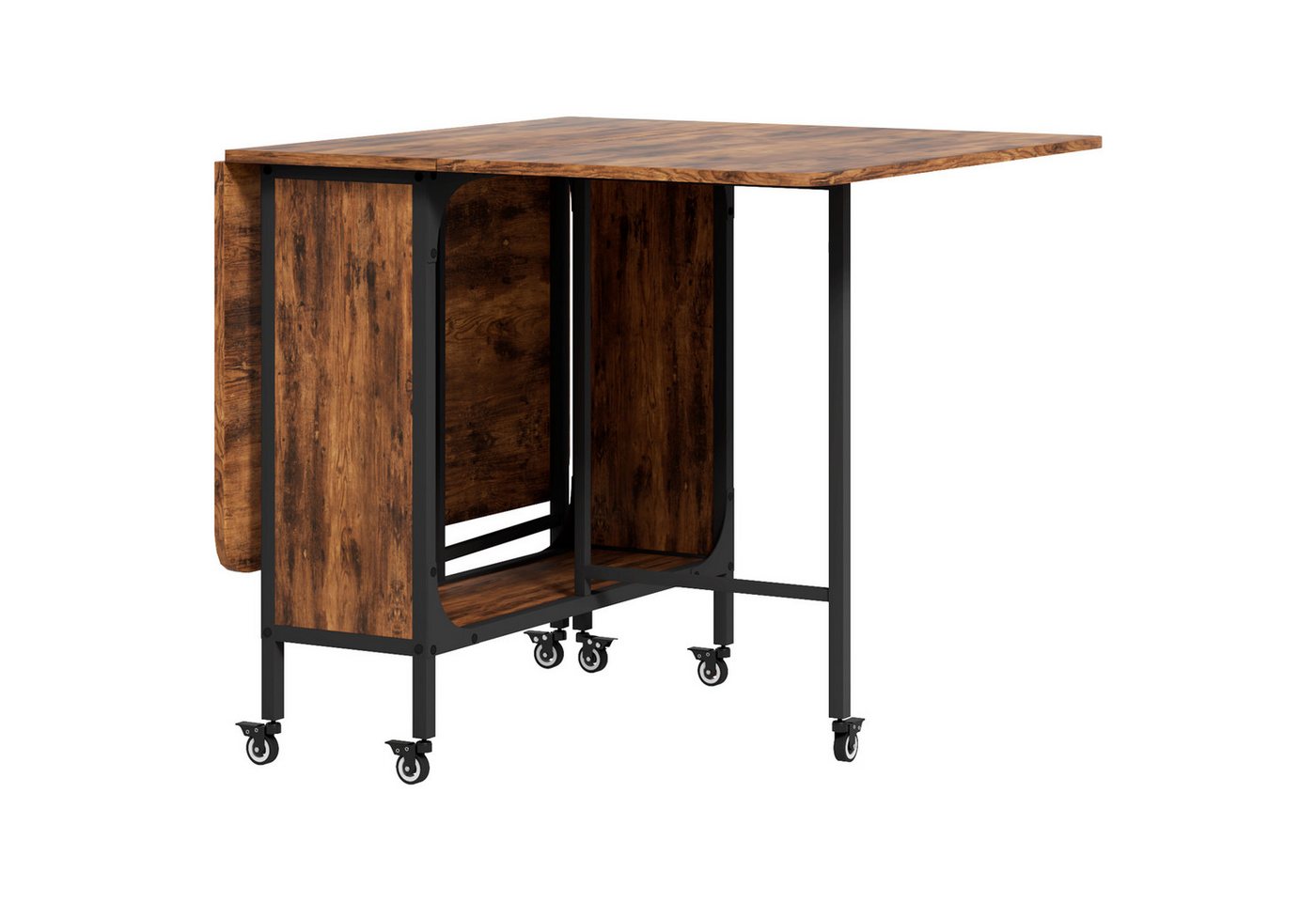 furnicato Esstisch Klappbarer 130x80x74 cm, Mobiler Klapptisch für 6 (1-St) von furnicato