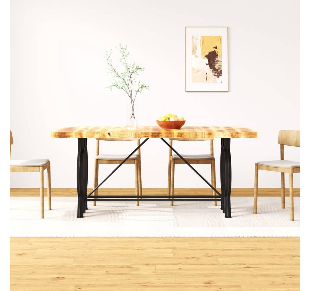 furnicato Esstisch Raues Massives Mangoholz 180 cm (1-St) von furnicato