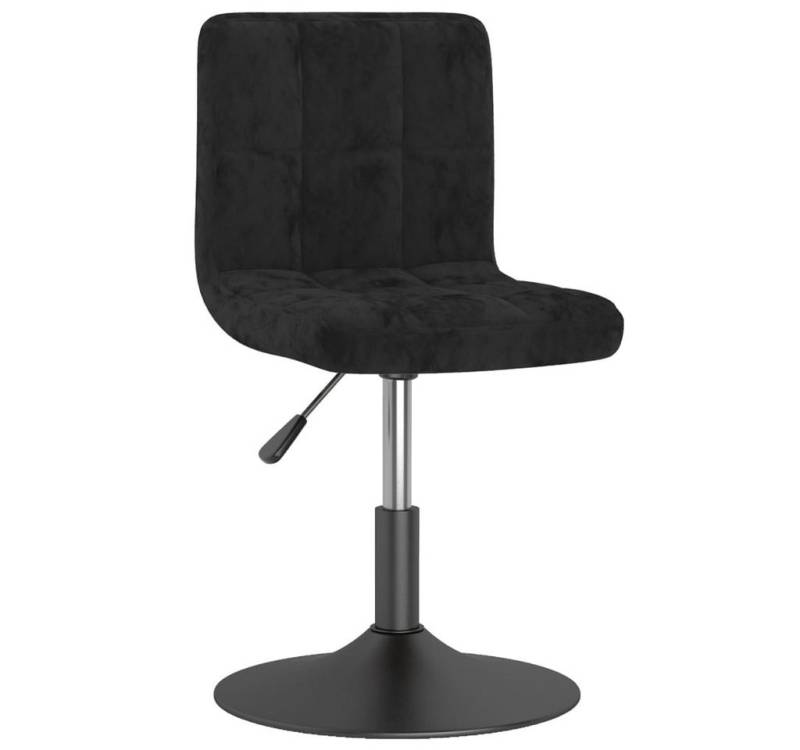 furnicato Esszimmerstuhl Drehbar Schwarz Samt (1 St) von furnicato