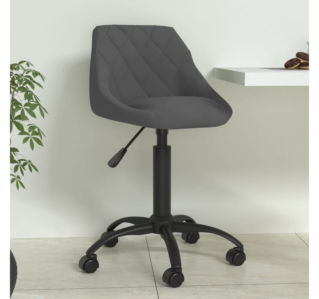 furnicato Esszimmerstuhl Dunkelgrau Samt (1 St) von furnicato