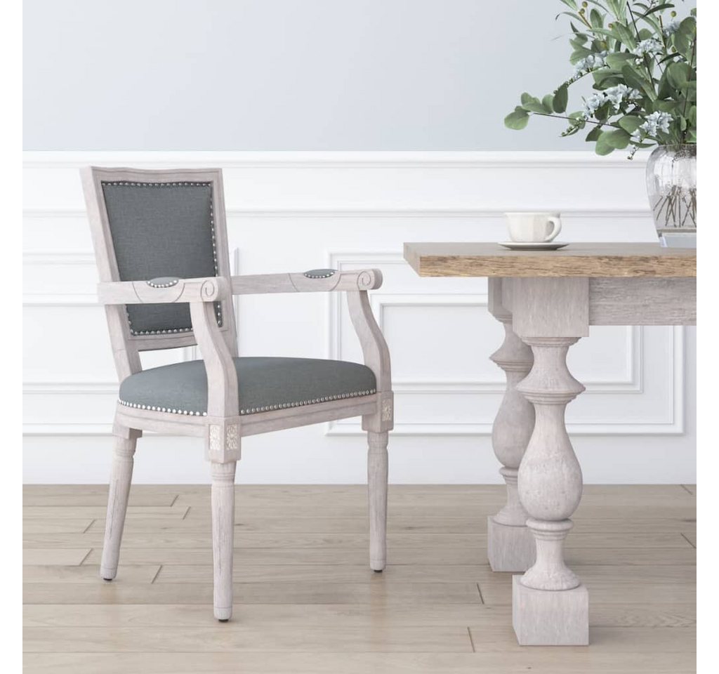 furnicato Esszimmerstuhl Dunkelgrau Stoff (1 St) von furnicato