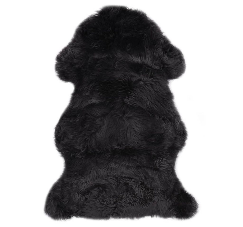 furnicato Fellteppich Teppich Schafspelz 60x90 cm Dunkelgrau von furnicato