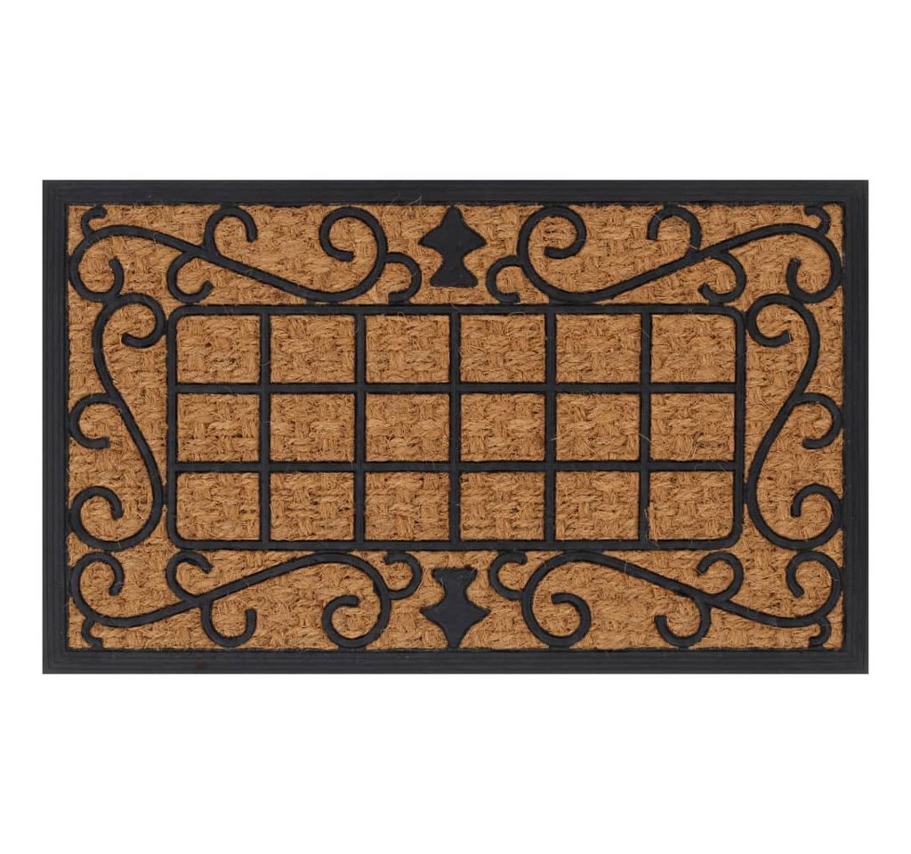 furnicato Fußmatte Rechteckig 45x75 cm Gummi und Kokosfaser furnicato Fußmatte Rechteckig 45x75 cm Gummi und Kokosfaser von furnicato