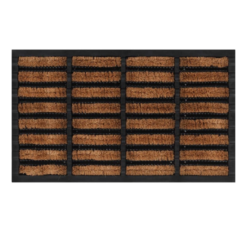 furnicato Fußmatte Rechteckig 45x75 cm Gummi und Kokosfaser furnicato Fußmatte Rechteckig 45x75 cm Gummi und Kokosfaser von furnicato