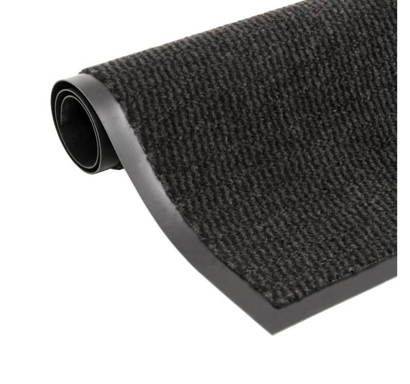 furnicato Fußmatte Schmutzfangmatte Rechteckig Getuftet 80x120 cm Schwarz furnicato Fußmatte Schmutzfangmatte Rechteckig Getuftet 80x120 cm Schwarz von furnicato