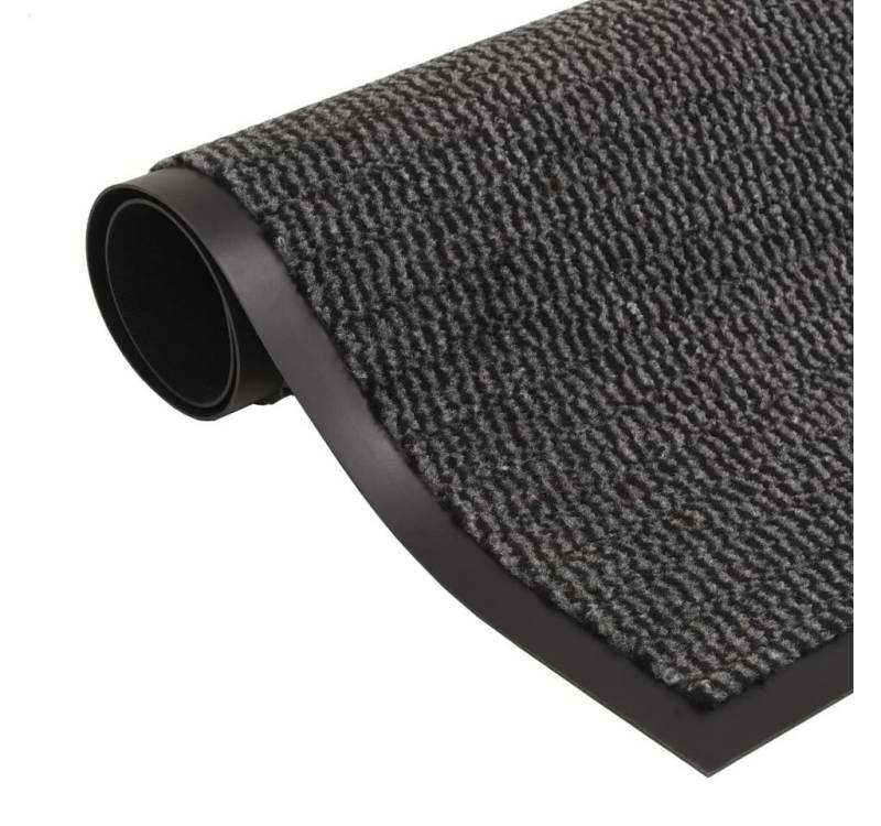 furnicato Fußmatte Schmutzfangmatte Rechteckig Getuftet 90x150 cm Anthrazit furnicato Fußmatte Schmutzfangmatte Rechteckig Getuftet 90x150 cm Anthrazit von furnicato