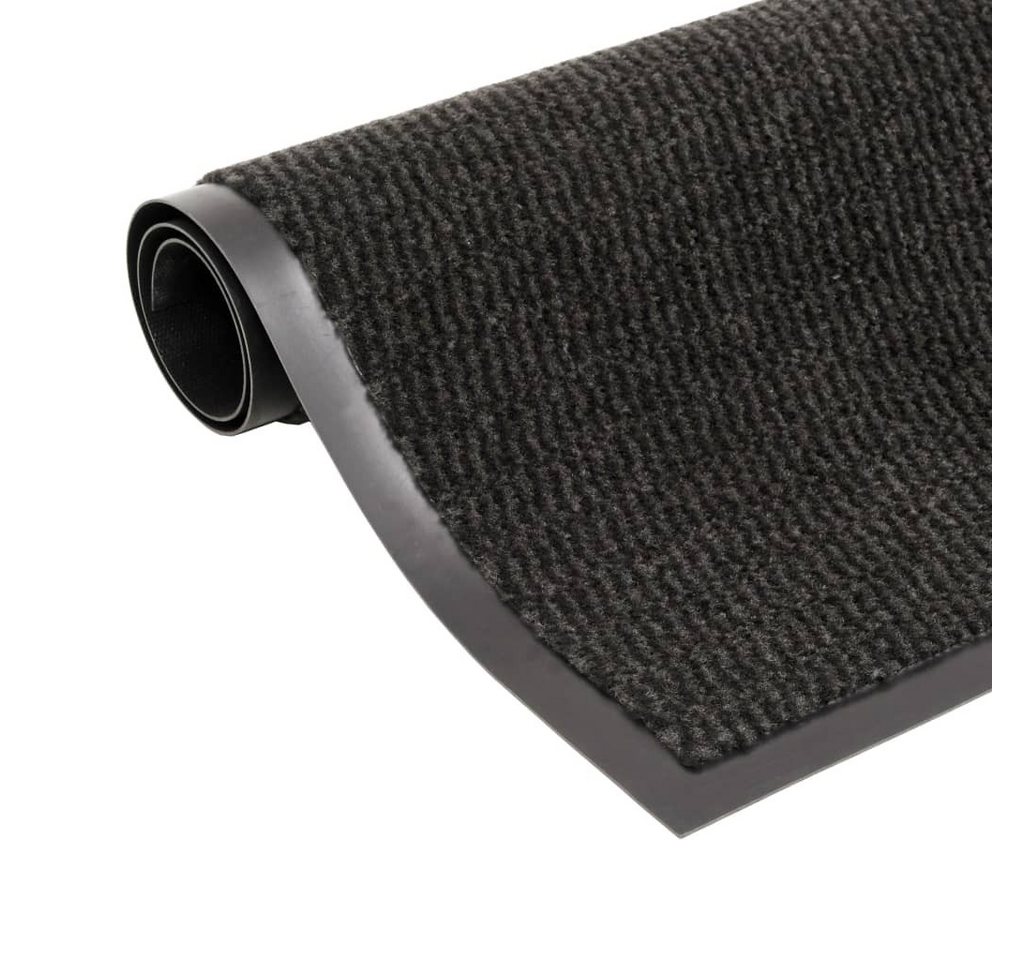 furnicato Fußmatte Schmutzfangmatte Rechteckig Getuftet 90x150 cm Schwarz furnicato Fußmatte Schmutzfangmatte Rechteckig Getuftet 90x150 cm Schwarz von furnicato