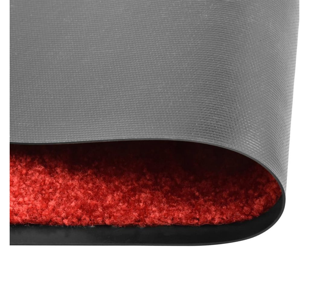 furnicato Fußmatte Waschbar Rot 40x60 cm furnicato Fußmatte Waschbar Rot 40x60 cm von furnicato