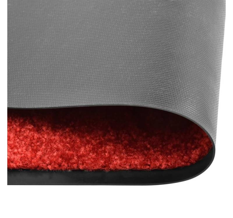 furnicato Fußmatte Waschbar Rot 40x60 cm von furnicato