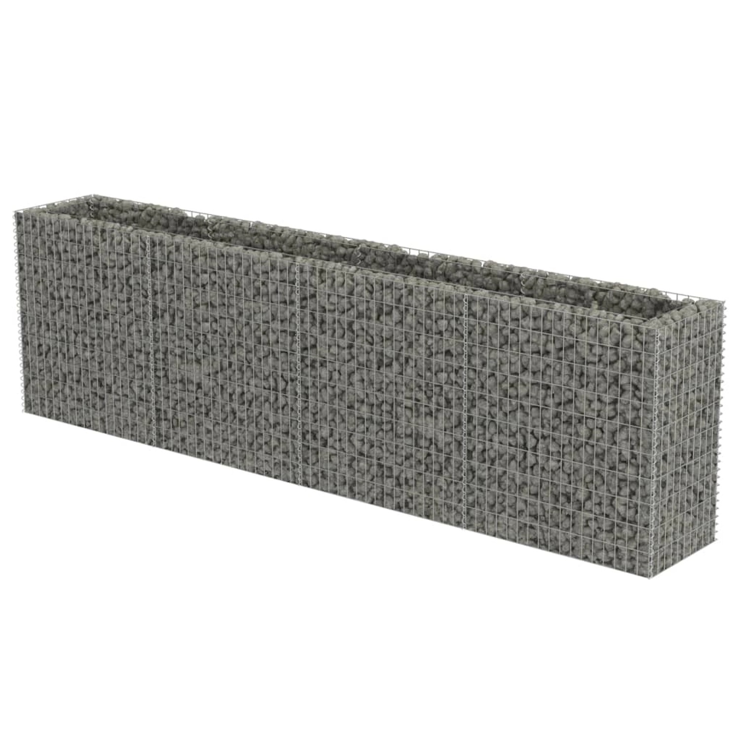 furnicato Gabionen-Hochbeet Verzinkter Stahl 360×50×100 cm furnicato Gabionen-Hochbeet Verzinkter Stahl 360×50×100 cm von furnicato