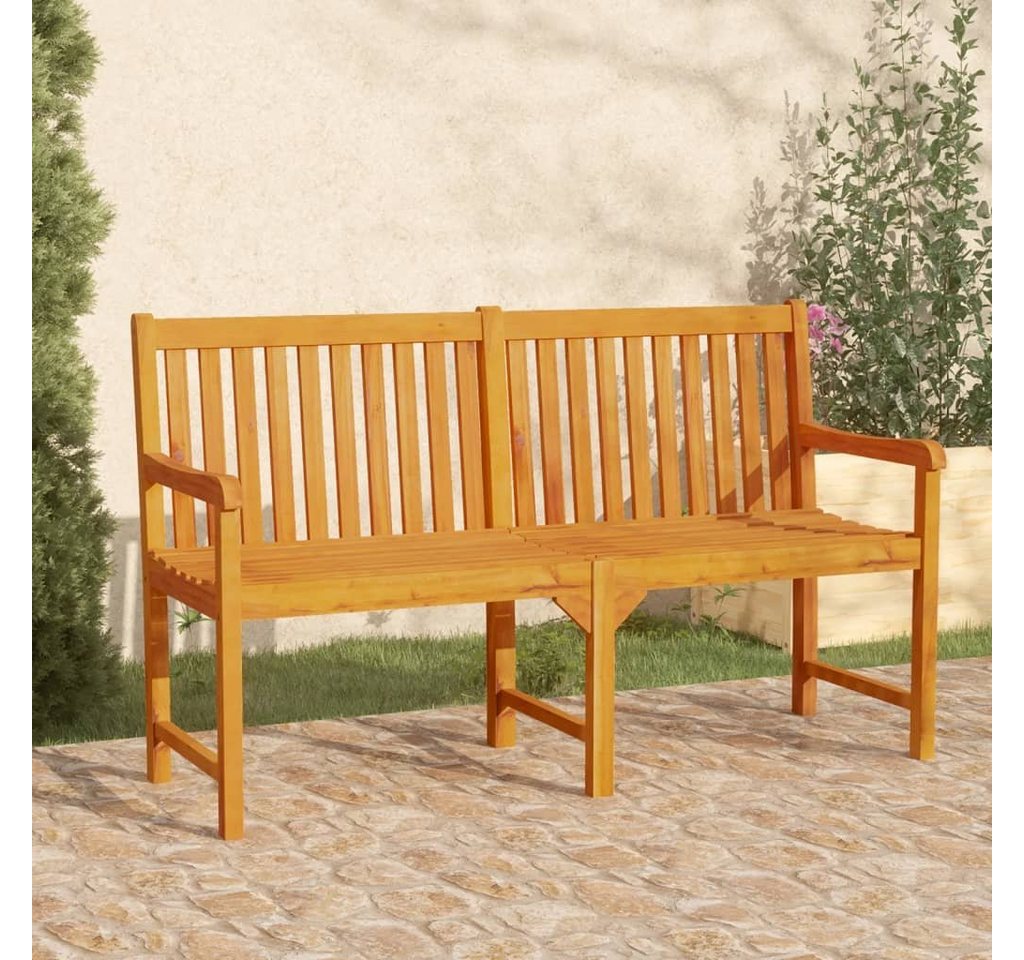 furnicato Gartenbank 150 cm Massivholz Akazie von furnicato