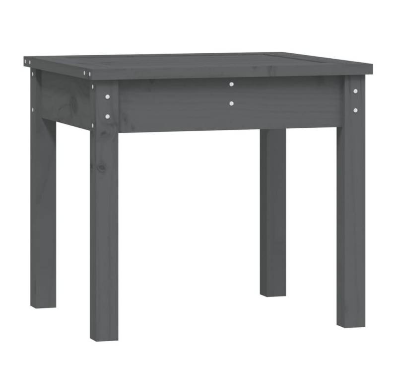 furnicato Gartenbank Grau 50x44x45 cm Massivholz Kiefer (1-St) von furnicato