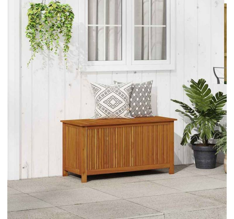 furnicato Gartenbox Garten-Aufbewahrungsbox 113x50x58 cm Massivholz Akazie (1 St) von furnicato