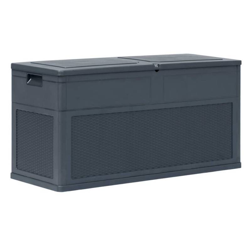 furnicato Gartenbox Garten-Aufbewahrungsbox 320 L Anthrazit (1 St) von furnicato